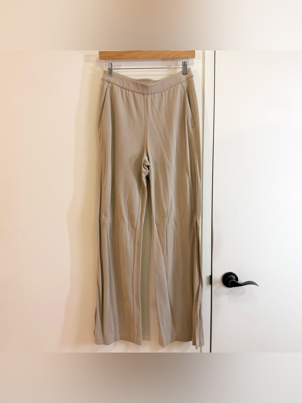 Lululemon Softstreme High Rise Wide Leg Pique Pant